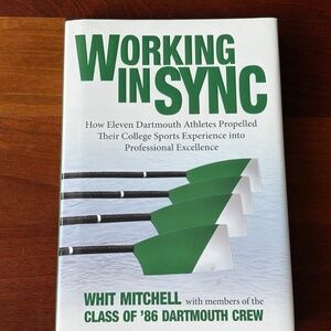 "Working in Sync" Hardcover Book by Whit Mitchell